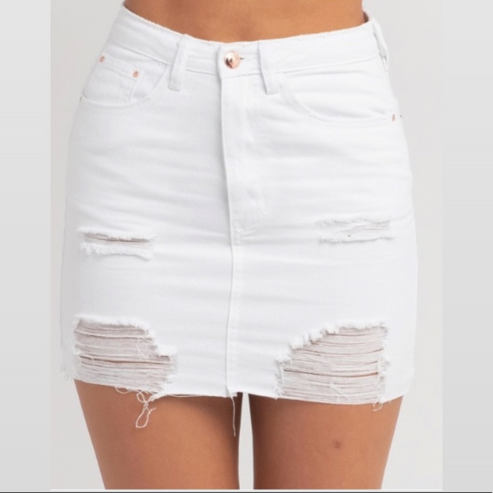 Used Denim Depot Mini Skirt